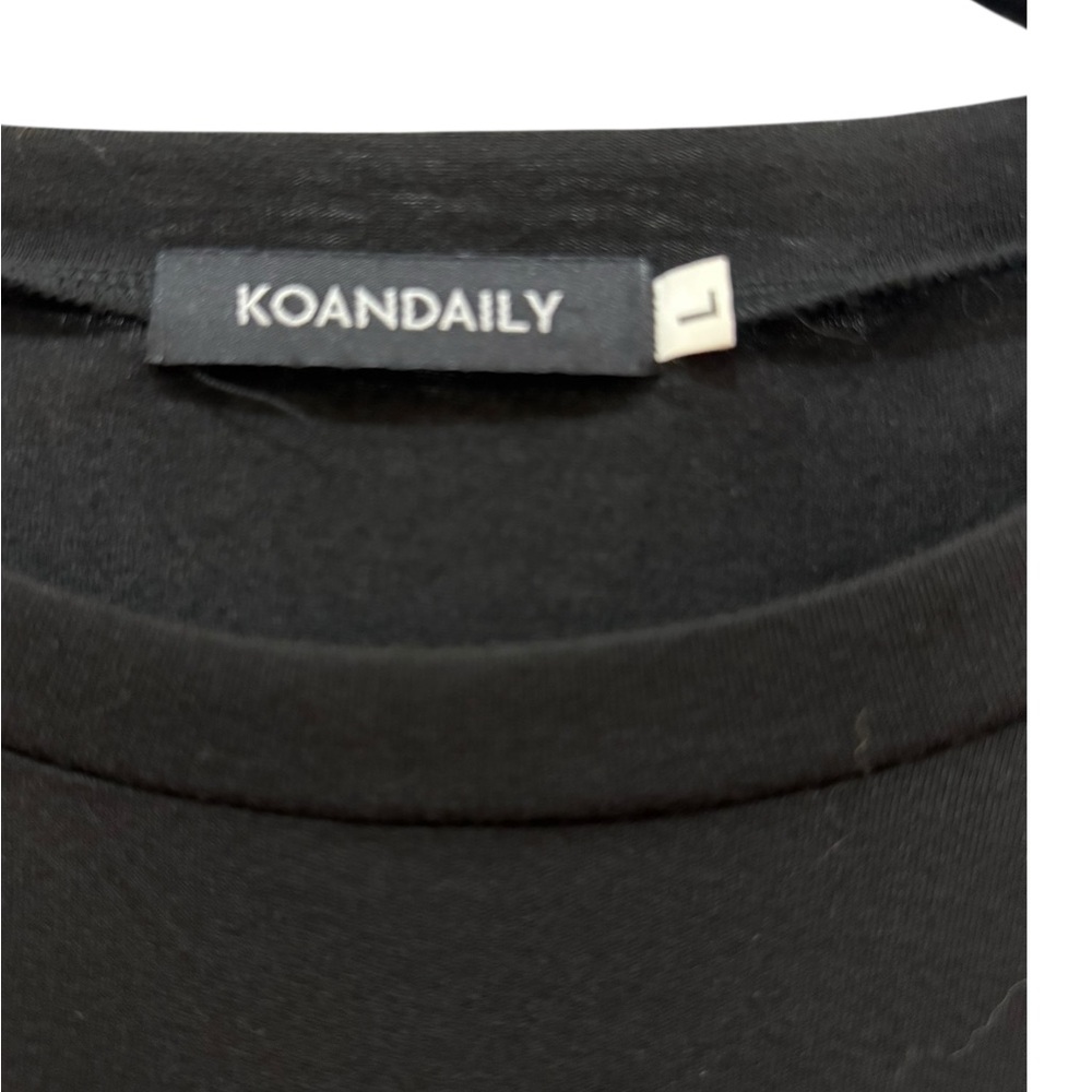🖤 Koandaily Asymmetrical Peplum Top – Size L 🖤 - Picture 2 of 10